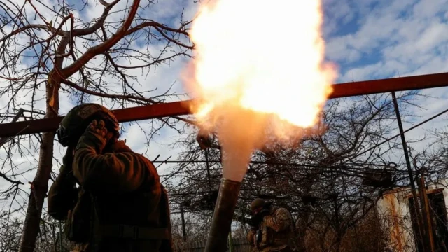 Binh sĩ Ukraine ở Avdiivka, ngày 8/11