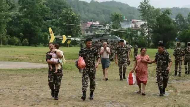 रसुवाबाट बिहीवार बिहान केहीको उद्धार गरिएको सेनाले जनाएको छ