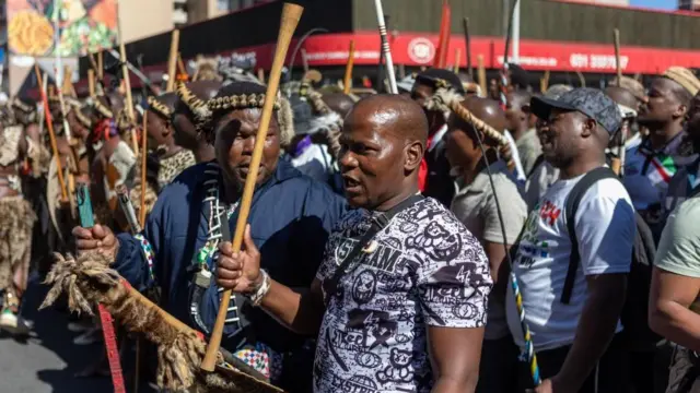 Civil society marches for Durban for stricter immigration enforcement, South Africa - 06 May 2026