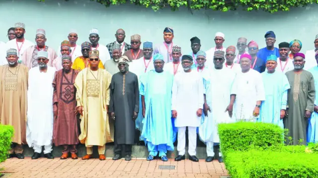 Bola Ahmed Tinubu na ụfọdụ ndị ọchịchị