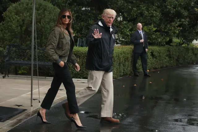 Меланія Трамп, Дональд Трамп