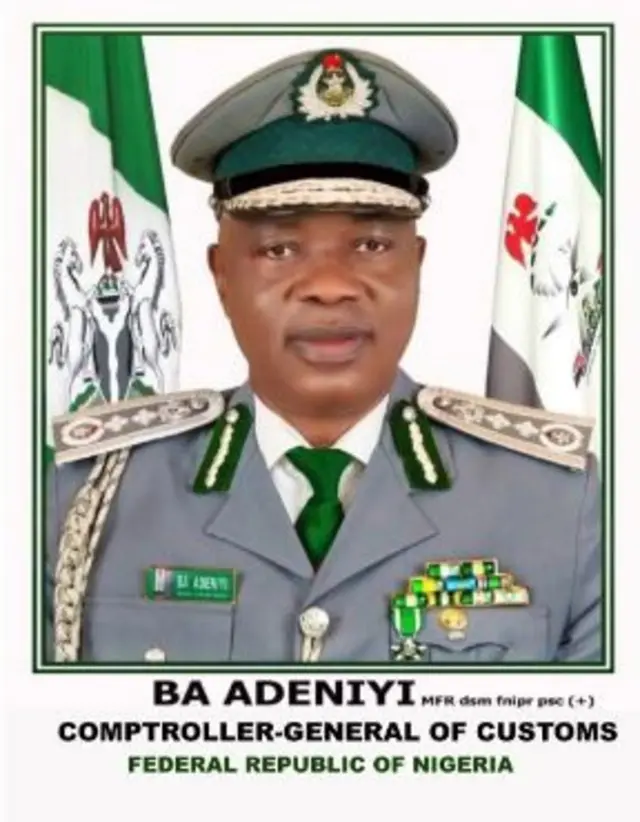 Ọga agba ajọ Aṣọbode ilẹ Naijiria, B.A Adeniyi