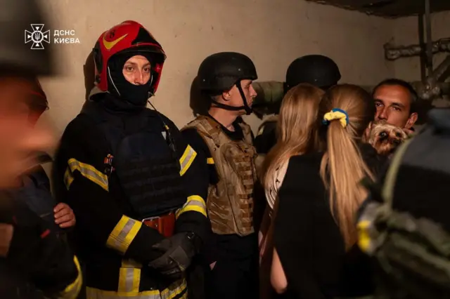 Рятувальна операція під час атаки на Київ в ніч з 3 на 4 липня