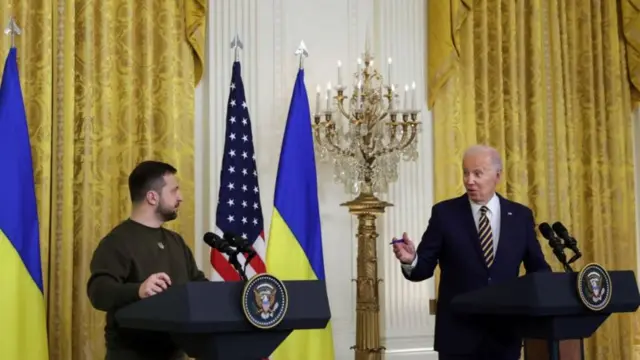 Zelensky et Biden