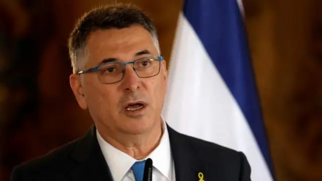 El ministro de Asuntos Exteriores de Israel, Gideon Saar.