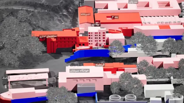 این بخش در مرکز زندان اوین، متراکمترین بخش از نظر جمعیت و ساختمان است