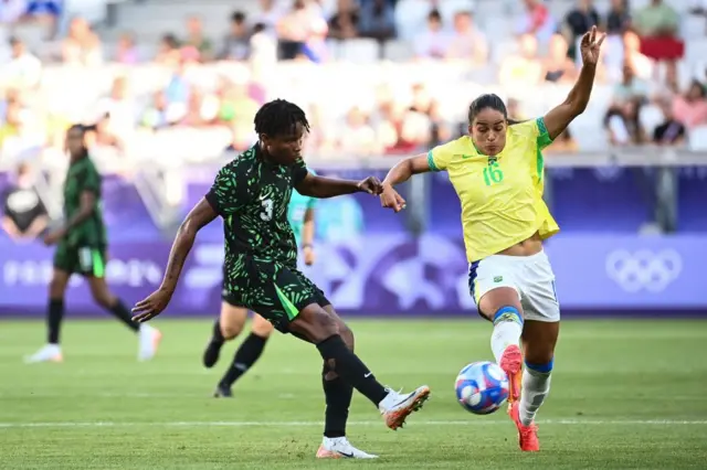 Nigeria vs Brazil 2024 Olympic games
