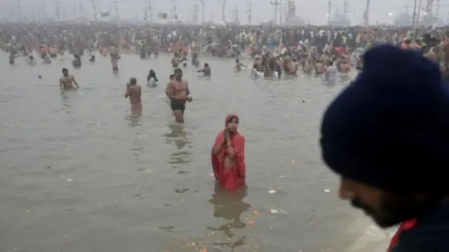 కుంభమేళా, త్రివేణీ సంగమం