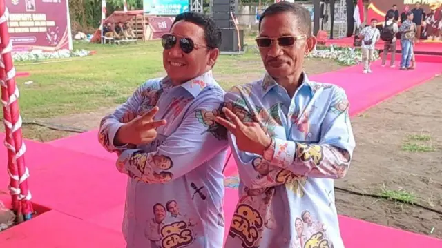 Pasangan calon Gubernur dan Wakil Gubernur Maluku Utara, Aliong Mus-Sahril Thahir