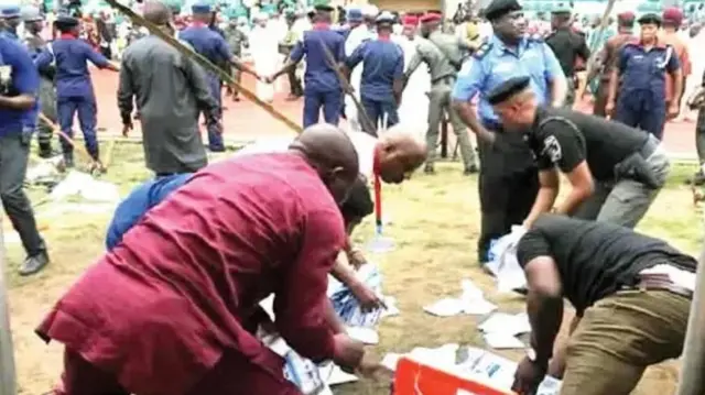 Awọn afurasi janduku da ibo nu