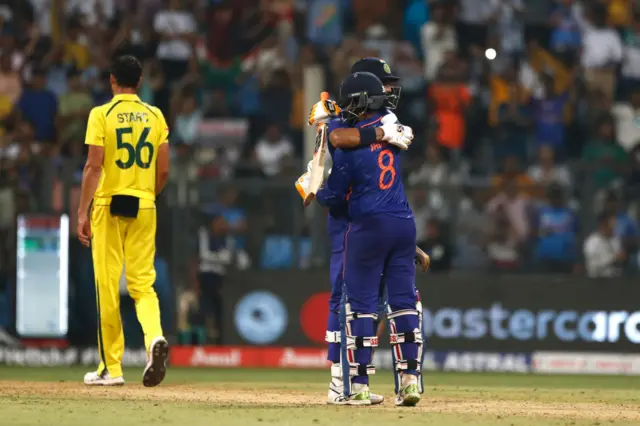 ઑસ્ટ્રેલિયા વિરુદ્ધ પ્રથમ વનડેમાં કે. એલ. રાહુલ અને જાડેજા વચ્ચેની પાર્ટનરશિપ ટીમને જીત સુધી દોરી ગઈ હતી