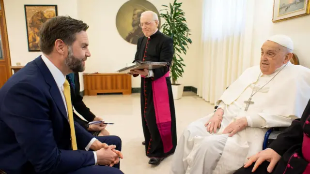JD Vance e papa Francisco