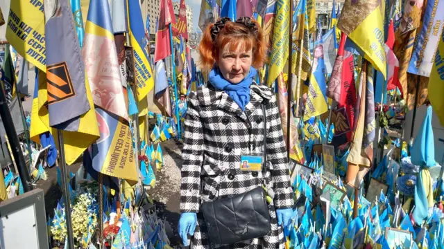 Стихійний меморіал на Майдані