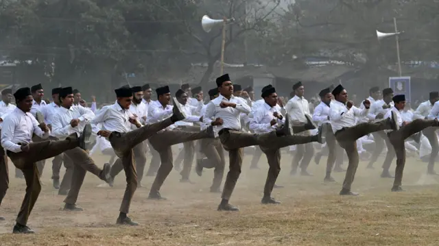 आरएसएस के स्वयंसेवक 