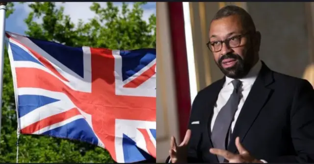 Okọlọtọ Briten na Mịnịsta na-ahụ maka ihe na-eme n'ụlọ bụ James Cleverly