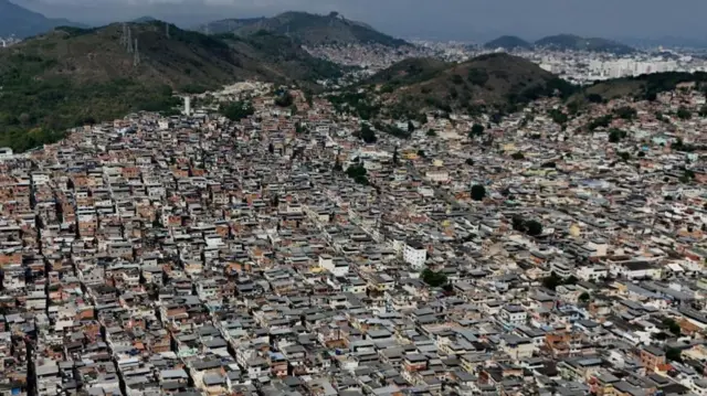 Favelas desde el aire
