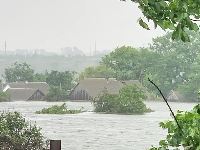 потоп після підриву Каховської ГЕС