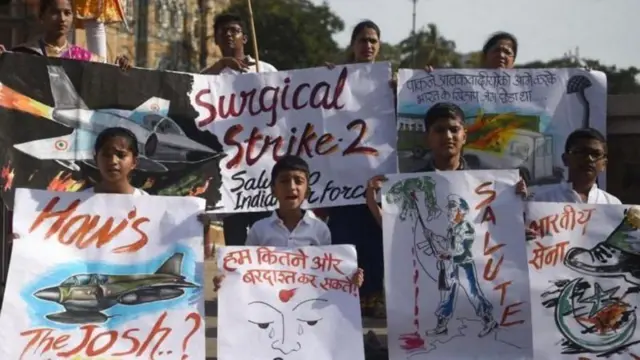 இந்தியாவில் தீவிரவாதத் தாக்குதல்களுக்கு எதிரான போராட்டம்.