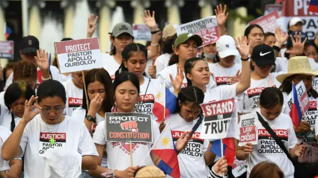 Para pendukung Apollo Quiboloy