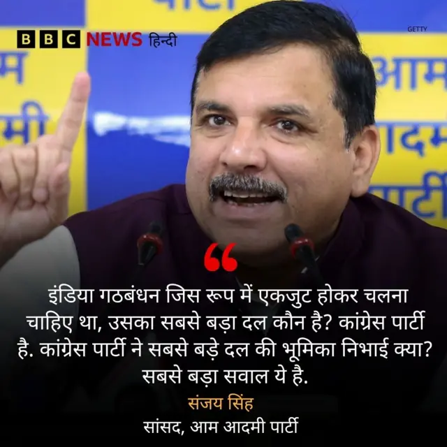 संजय सिंह का बयान