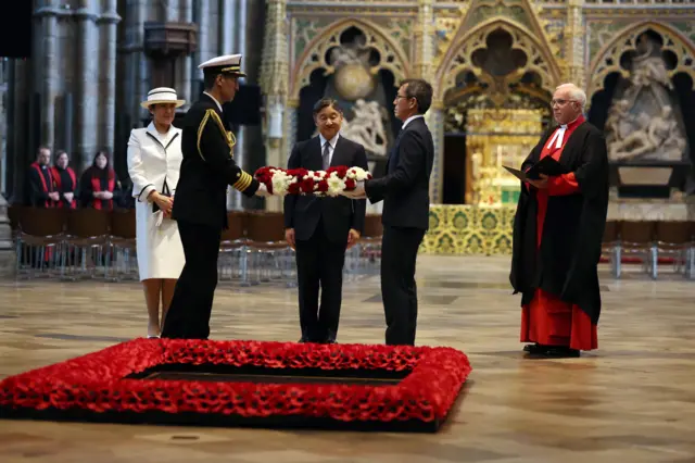 Гости в Вестминстерском аббатстве