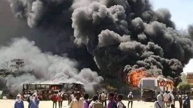 هجوم بطائرة مسيرة في عطبرة