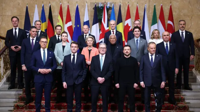 लंदन में बैठक के लिए एकजुट हुए यूरोपीय नेता