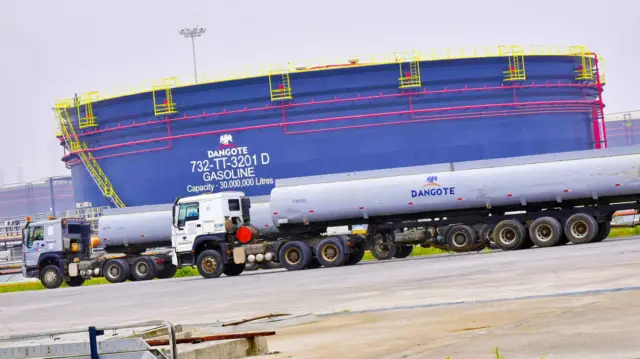 Matatar Dangote da ke Legas 