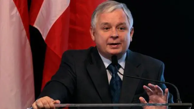 Lech Kaczyński ti orileede Poland