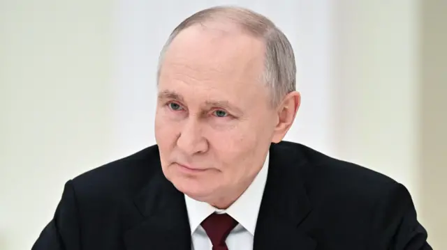 Vladimir Putin, presidente de Rusia