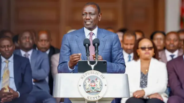 کینیا کے صدر ولیم روٹو