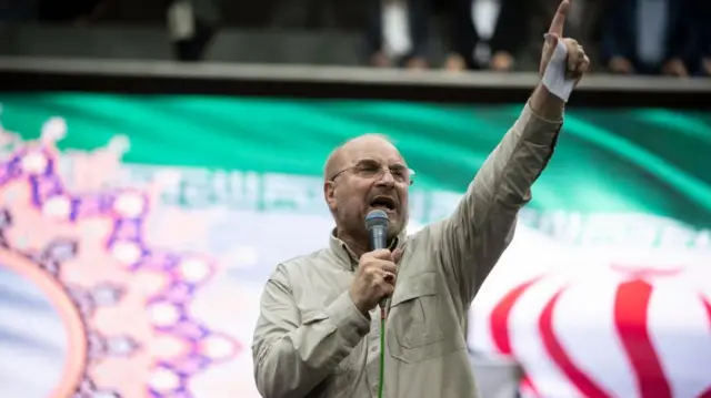 Mohammad Bagher Ghalibaf.