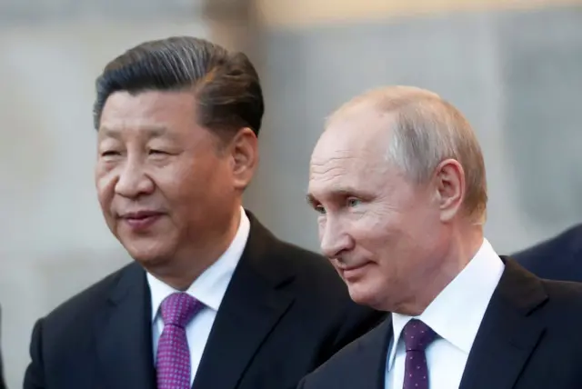 Xi Jinping e Vladimir Putin