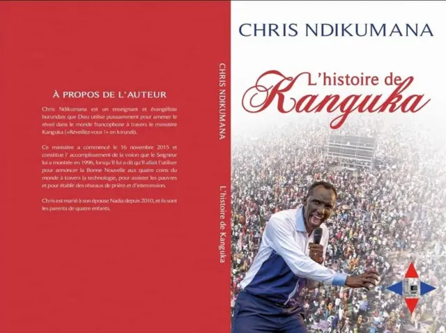 Inyuma ku gitabo ca Kanguka, hari ifoto ya Chris Ndikumana