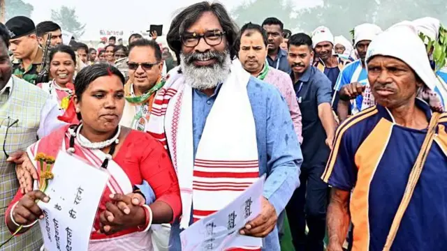 ఝార్ఖండ్ ముఖ్యమంత్రి హేమంత్ సోరెన్ 