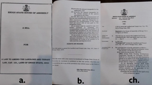 Akụkwụ iwu ọhụrụ maka ndị na-achọrọ mmadụ ụlọ, na ndị ọzọ