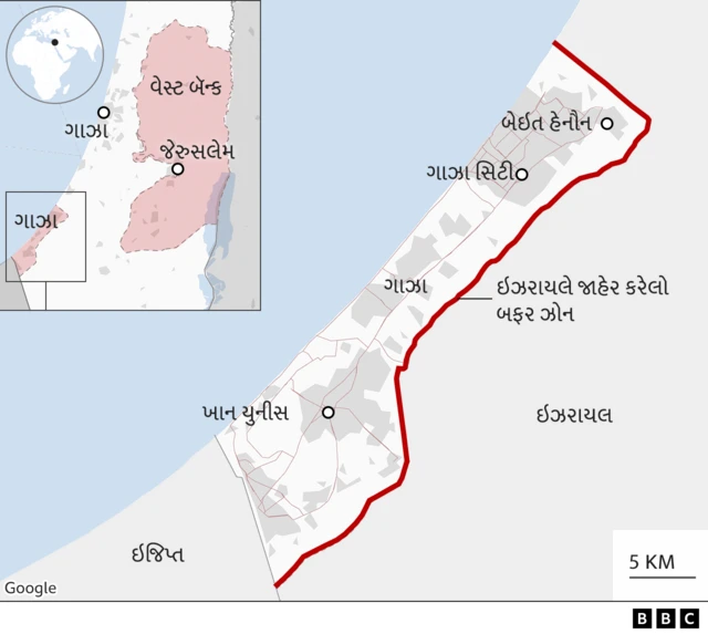 ઇઝરાયલ પેલેસ્ટાઇન ગાઝા 