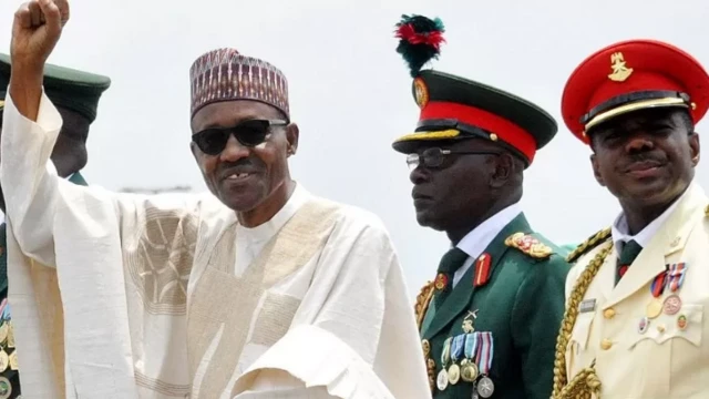 Aworan aarẹ Buhari