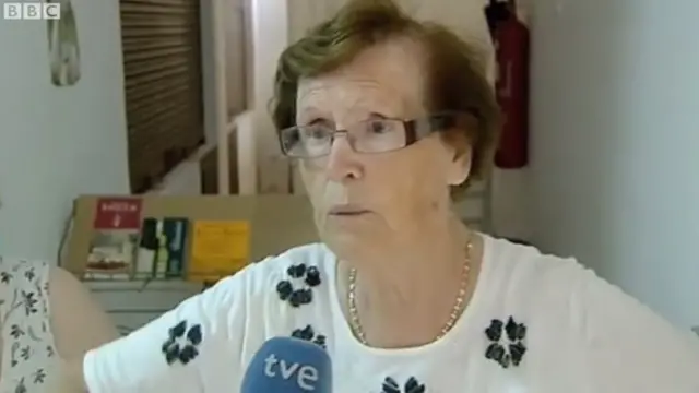 Cecilia Gimenez saat diwawancarai pada 2012.