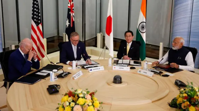 हिरोशिमा में जी-7 सम्मिट का दृश्य (मई 2023) 