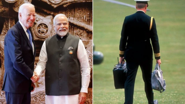 அமெரிக்க அதிபர் இந்தியாவுக்கு அணு ஆயுதப் பெட்டியை கொண்டு வந்துள்ளாரா?