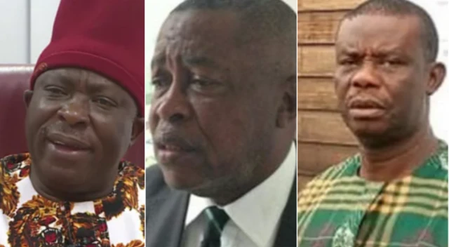Victor Umeh, Goddy Uwazuruike na Okechukwu Obioha