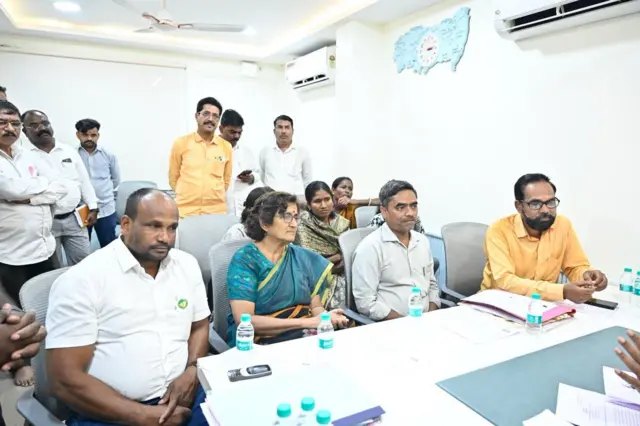 पेसा मोबिलायझर संघर्ष समितीचं शिष्टमंडळ