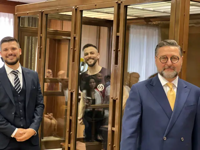 Илья Сачков в суде