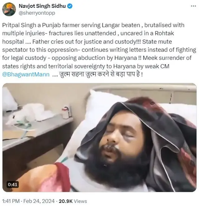 ਕਾਂਗਰਸੀ ਆਗੂ ਨਵਜੋਤ ਸਿੰਘ ਸਿੱਧੂ