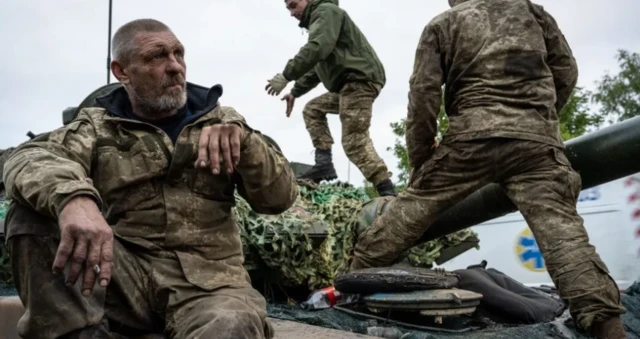 جنود أوكرانيون