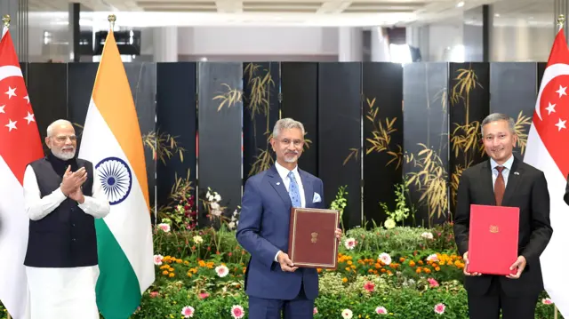 भारत को आसियान देशों से जोड़ता है सिंगापुर