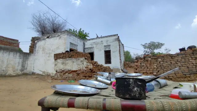 रामेश्वर वाल्मीकी यांचं घर