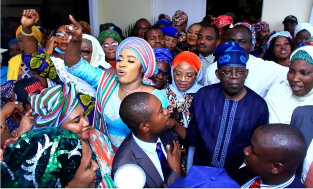 Tinubu ati adari awọn obinrin