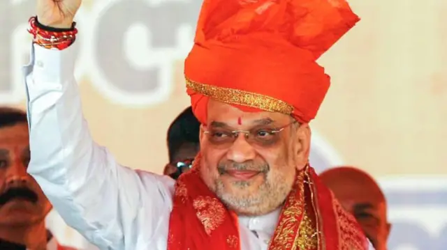 भाजपा नेता और केंद्रीय गृह मंत्री अमित शाह